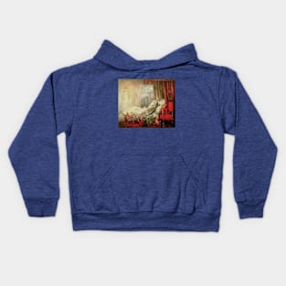 Vintage Fairy Tales, The Stuff that Dreams Are Made of by John Fitzgerald Kids Hoodie